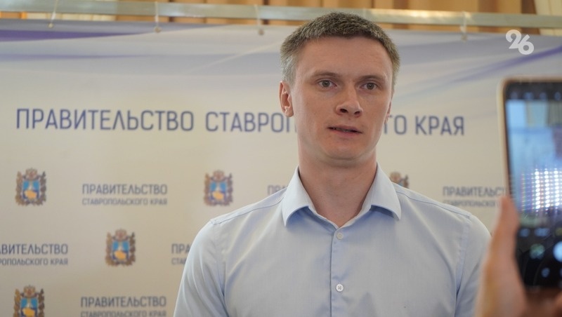    И. о. министра строительства и архитектуры Ставропольского края Сергей Величко Фото: Родион Колчанов / / ИА «Победа26»