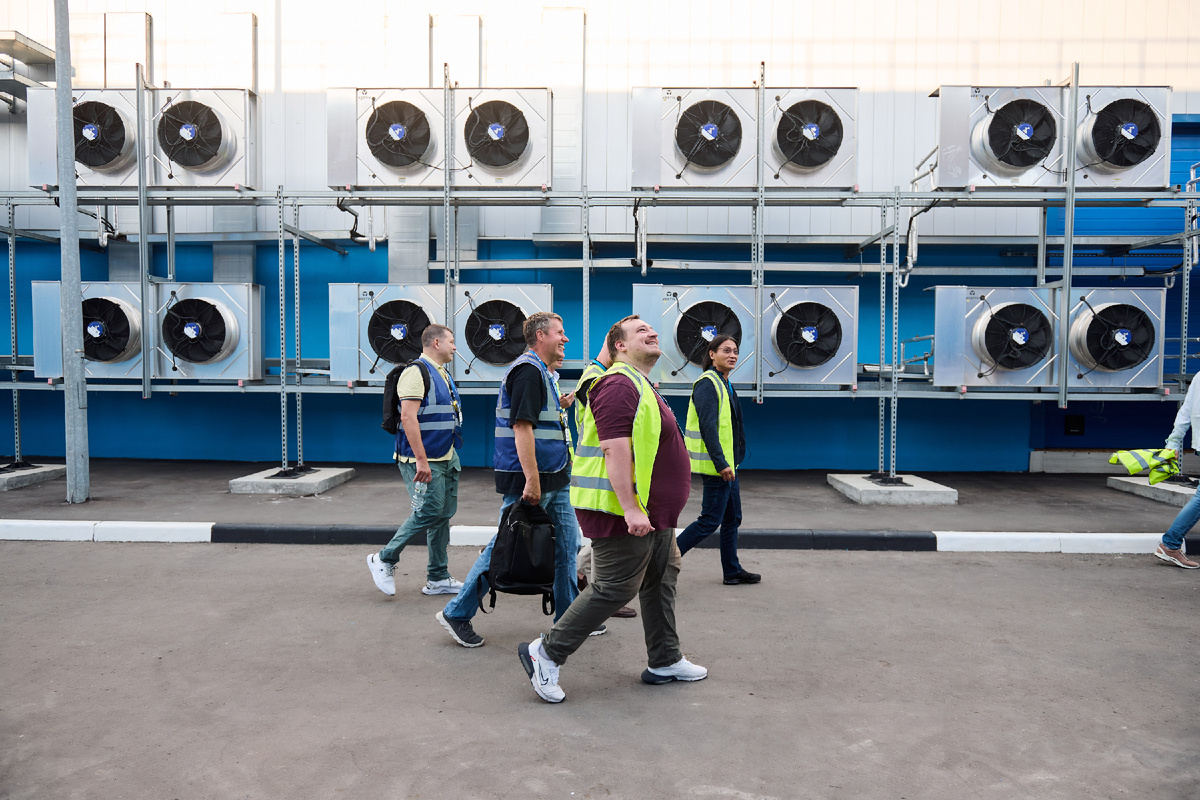 Традиционная экскурсия в ЦОД