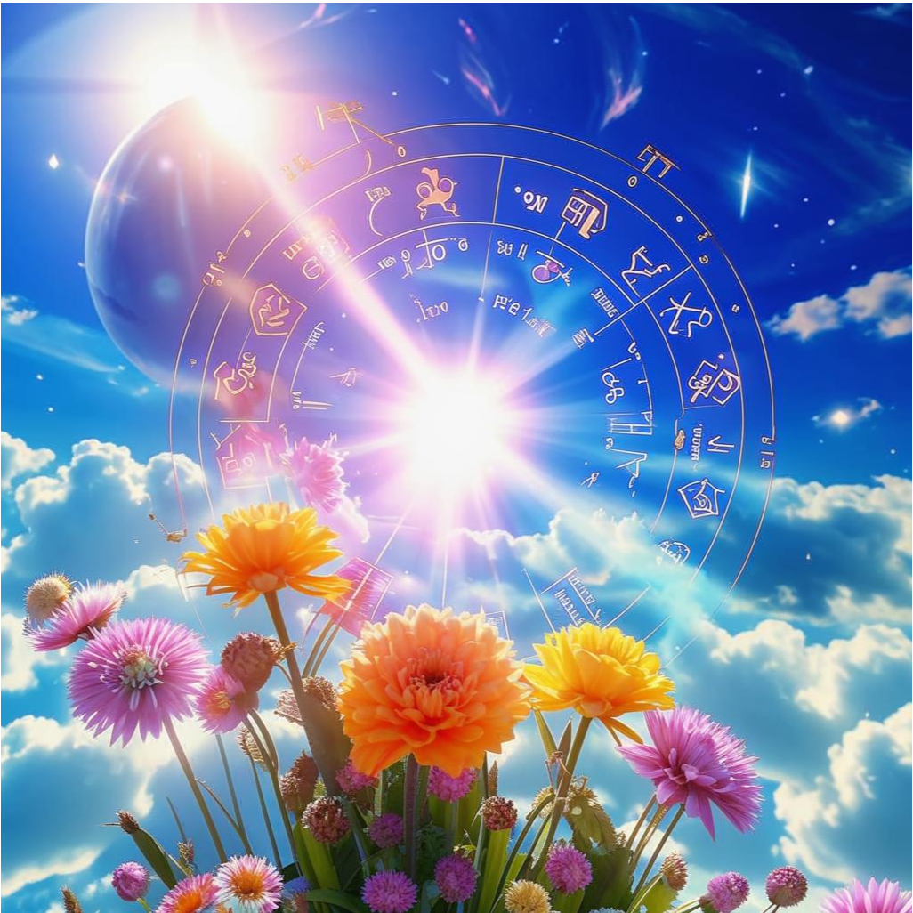 Вот так видит августовский гороскоп нейросеть Kandinsky 2.2