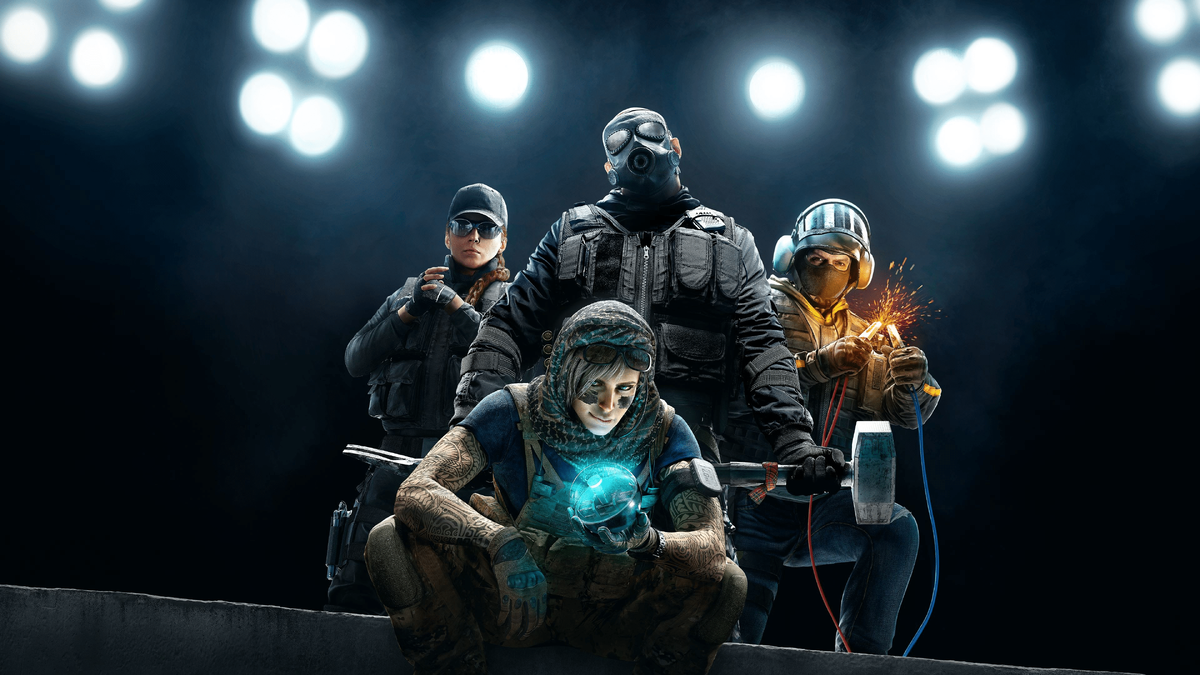 Арт к игре "Rainbow Six Siege".
