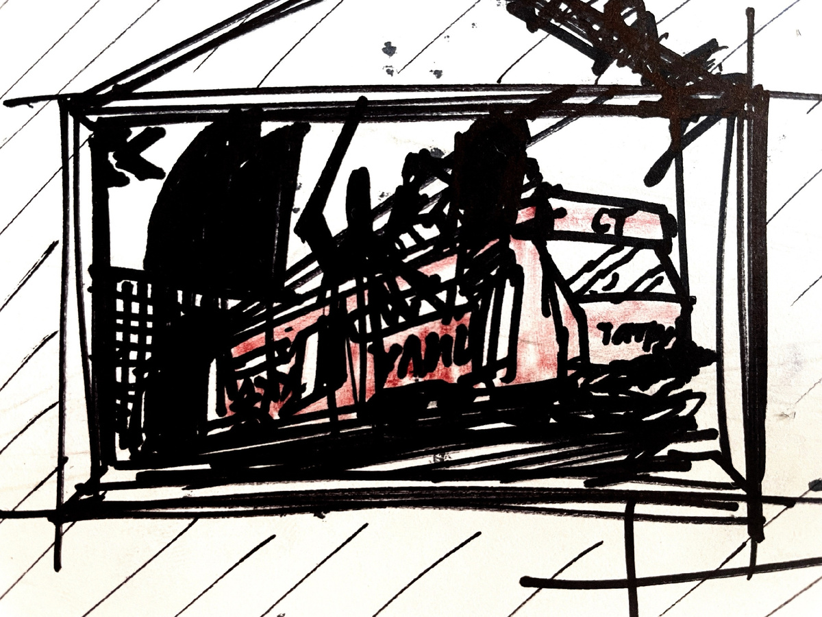 Эскиз №1 | Ⓒ Andrey Krass