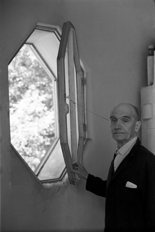 Дом-мастерская архитектора Константина Степановича Мельникова в Кривоарбатском переулке © Анатолий Сергеев-Васильев, РИА Новости 