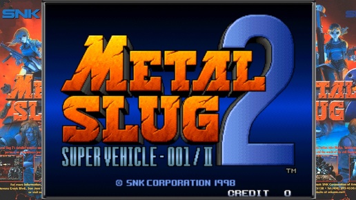 METAL SLUG 2 (1998) - #АРКАДНЫЕ АВТОМАТЫ NEOGEO | ПРОХОЖДЕНИЕ Ретро-игры