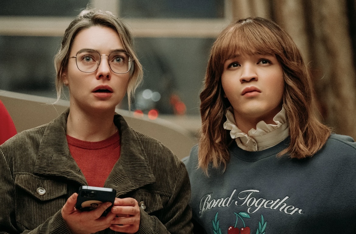 Вера Кинчева и Азат Жумадил. Кадр из сериала "Престиж".