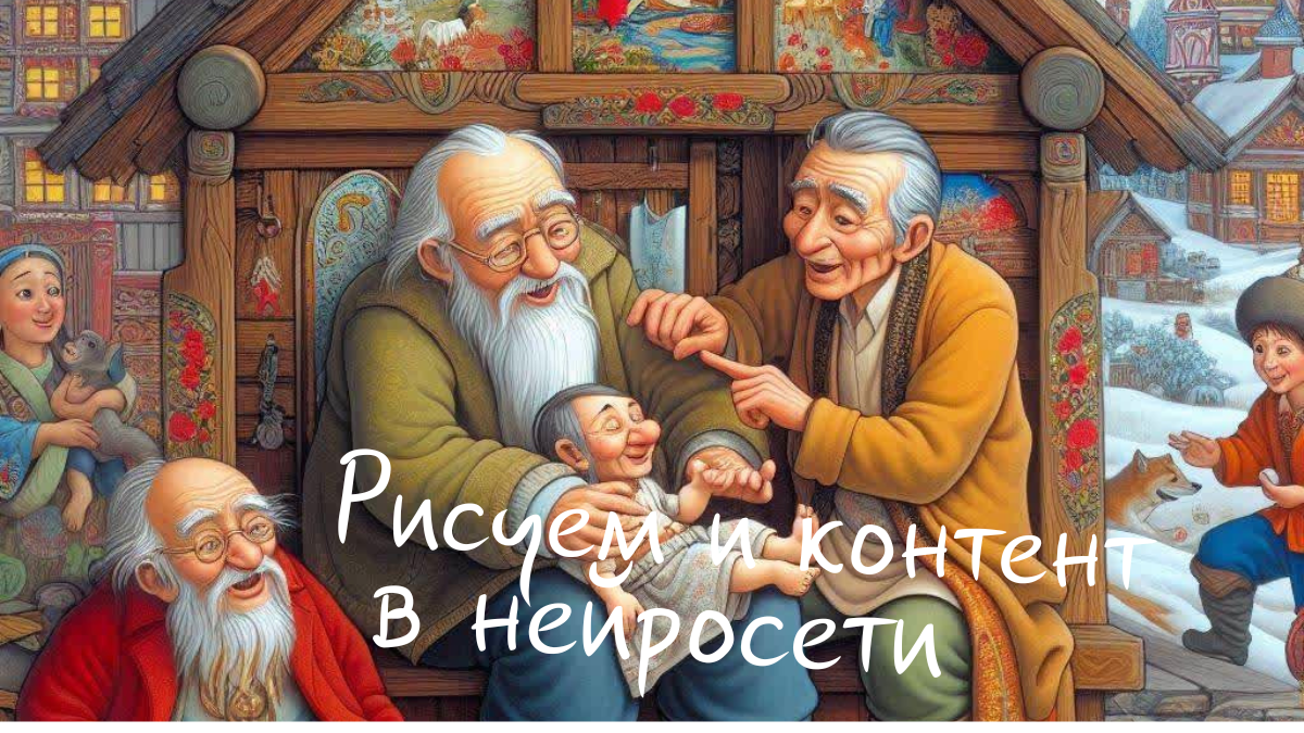                                                Рисуем контент в нейросети