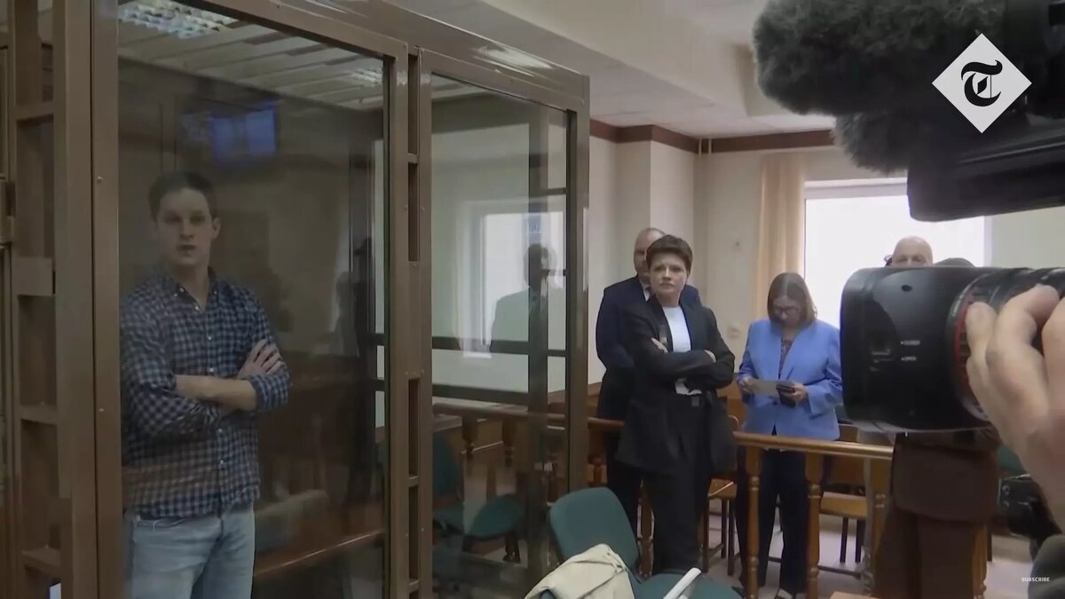 Судебное разбирательство по делу Гершковича началось 26 июня 2024 года и шло в закрытом режиме. Фото: Стоп-кадр видео The Telegraph