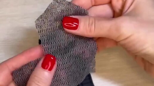 Учимся шить! Обработка пояса из плотных тканей под пряжку.