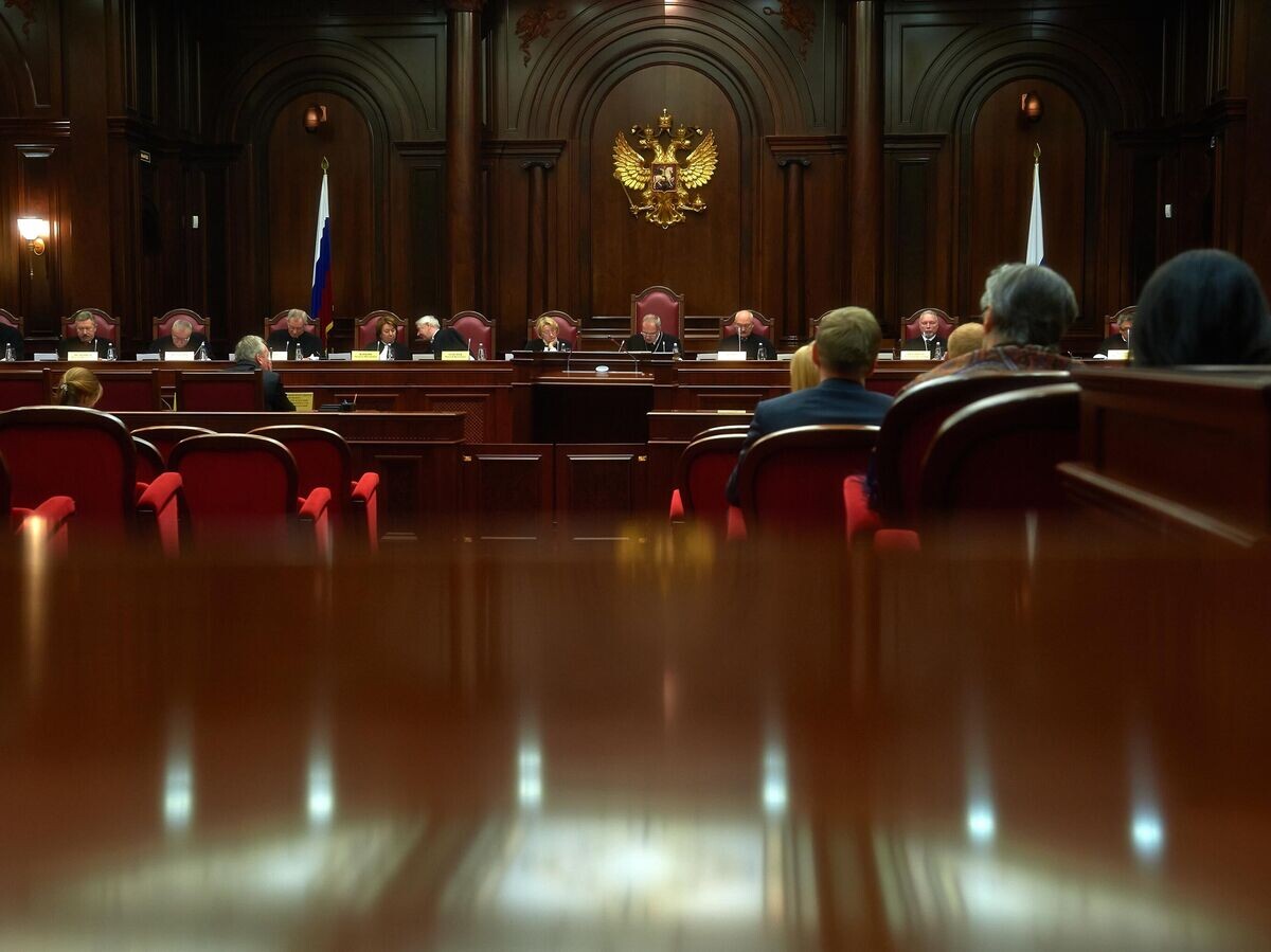    Заседание Конституционного суда РФ© РИА Новости / Алексей Даничев