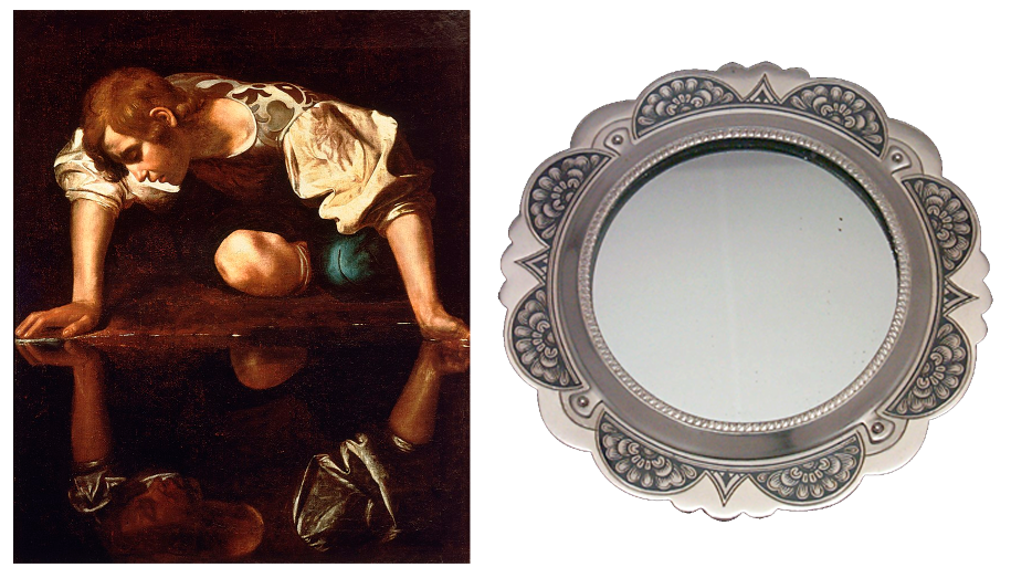 «Нарцисс у ручья» Караваджо 