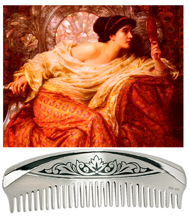 Девушка с зеркалом, Фрэнк Бернард Дикси