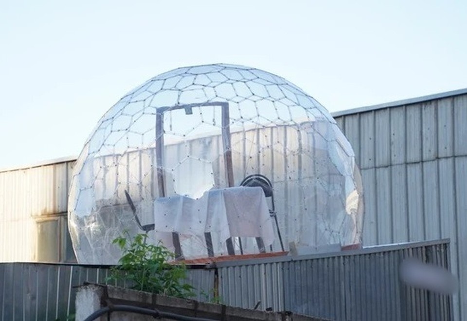    Необычное место для досуга - купольные беседки с панорамным видом. Светлана МАКОВЕЕВА