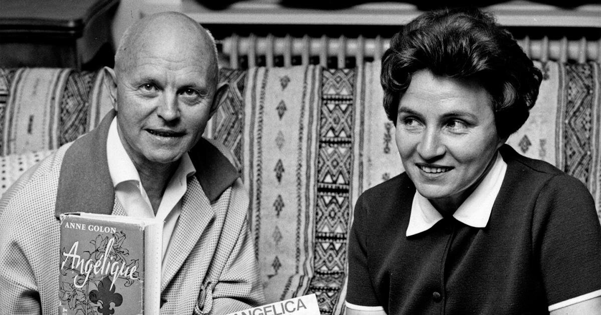 Анн и Серж Голон, подарившие миру знаменитую Анжелику. Она писала, он добывал исторический материал