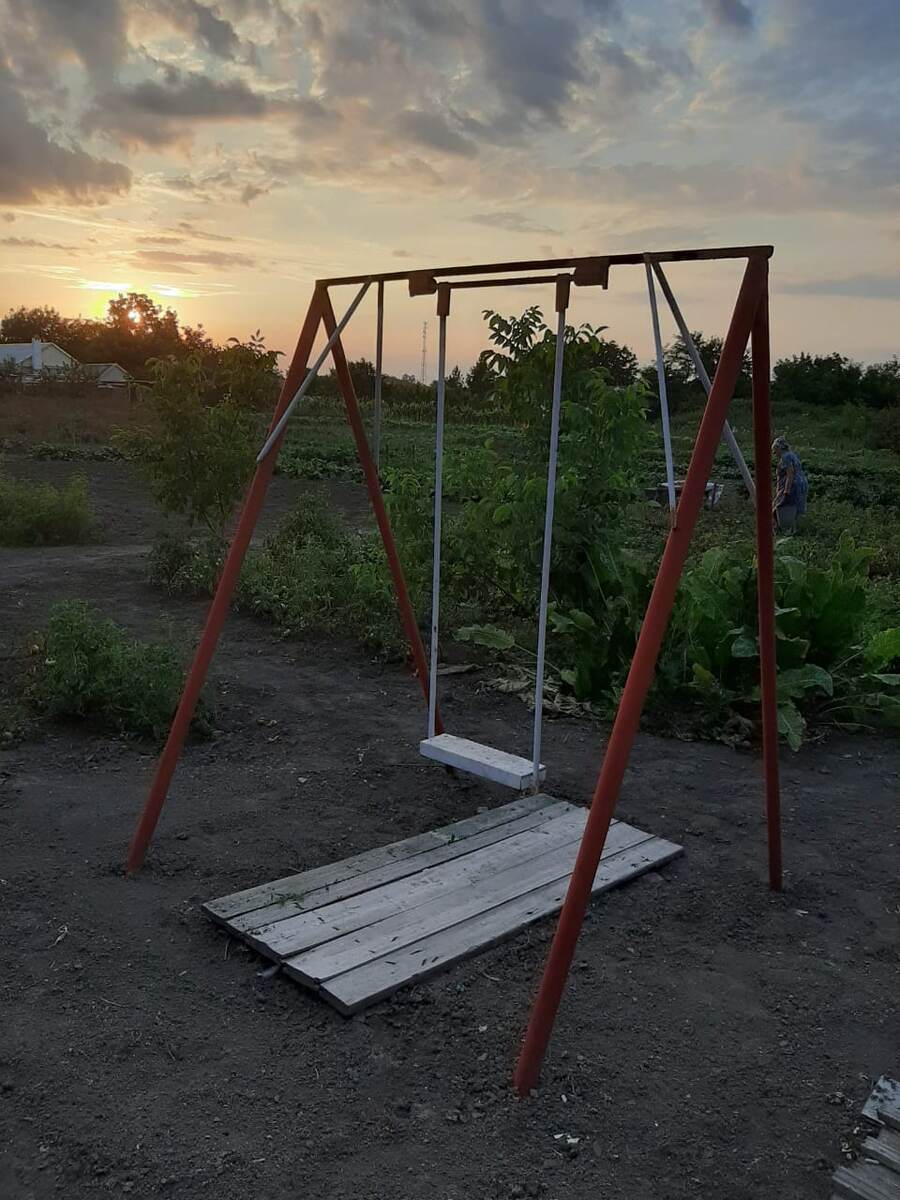 Наш огород простирался до горизонта 