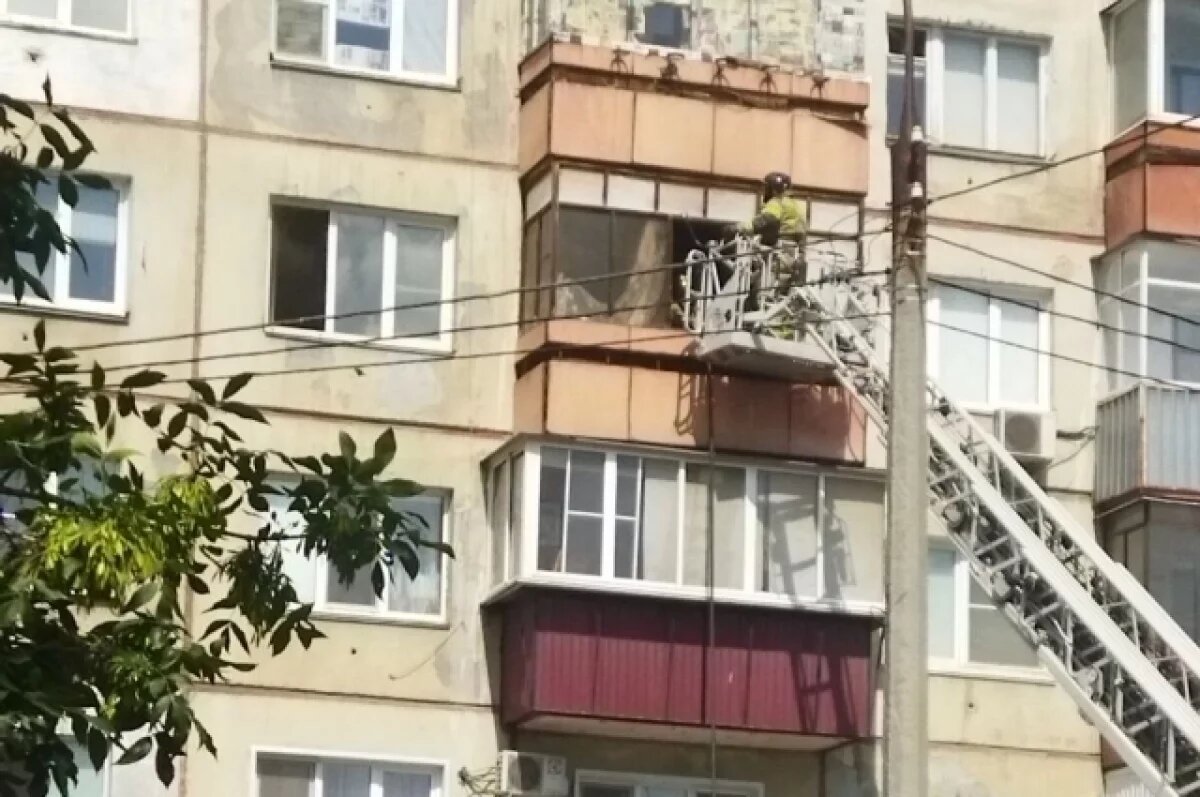    Челябинец погиб на пожаре в многоквартирном доме