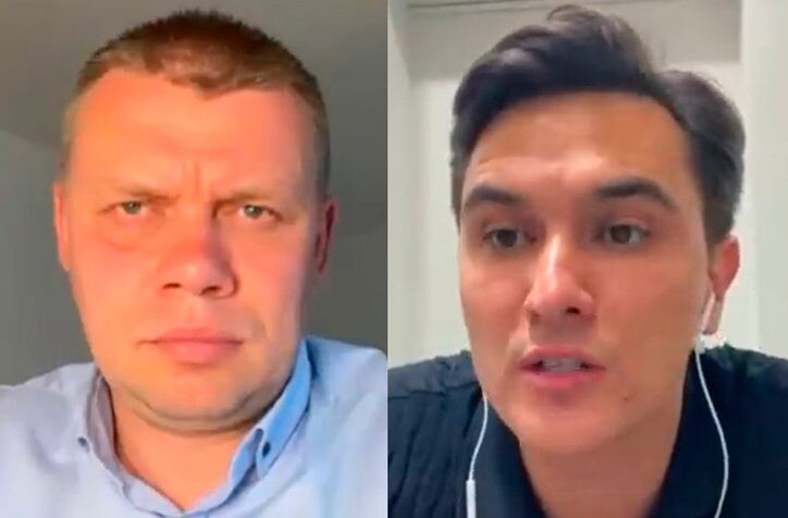 Е. Ступин и В. Жуковский