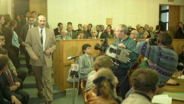    Александр Лукашенко. 1994 год.