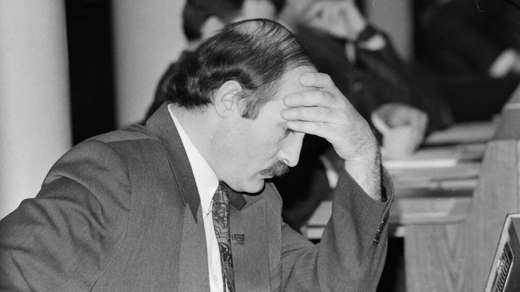 Лукашенко в депутатские годы. Фото: president.gov.by 