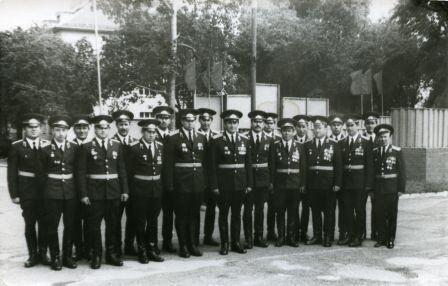 Старшие офицеры гв.67МСП...