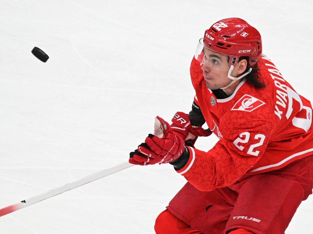    Хоккей. КХЛ. Матч "Спартак" - "Динамо" (Москва)© РИА Новости / Рамиль Ситдиков