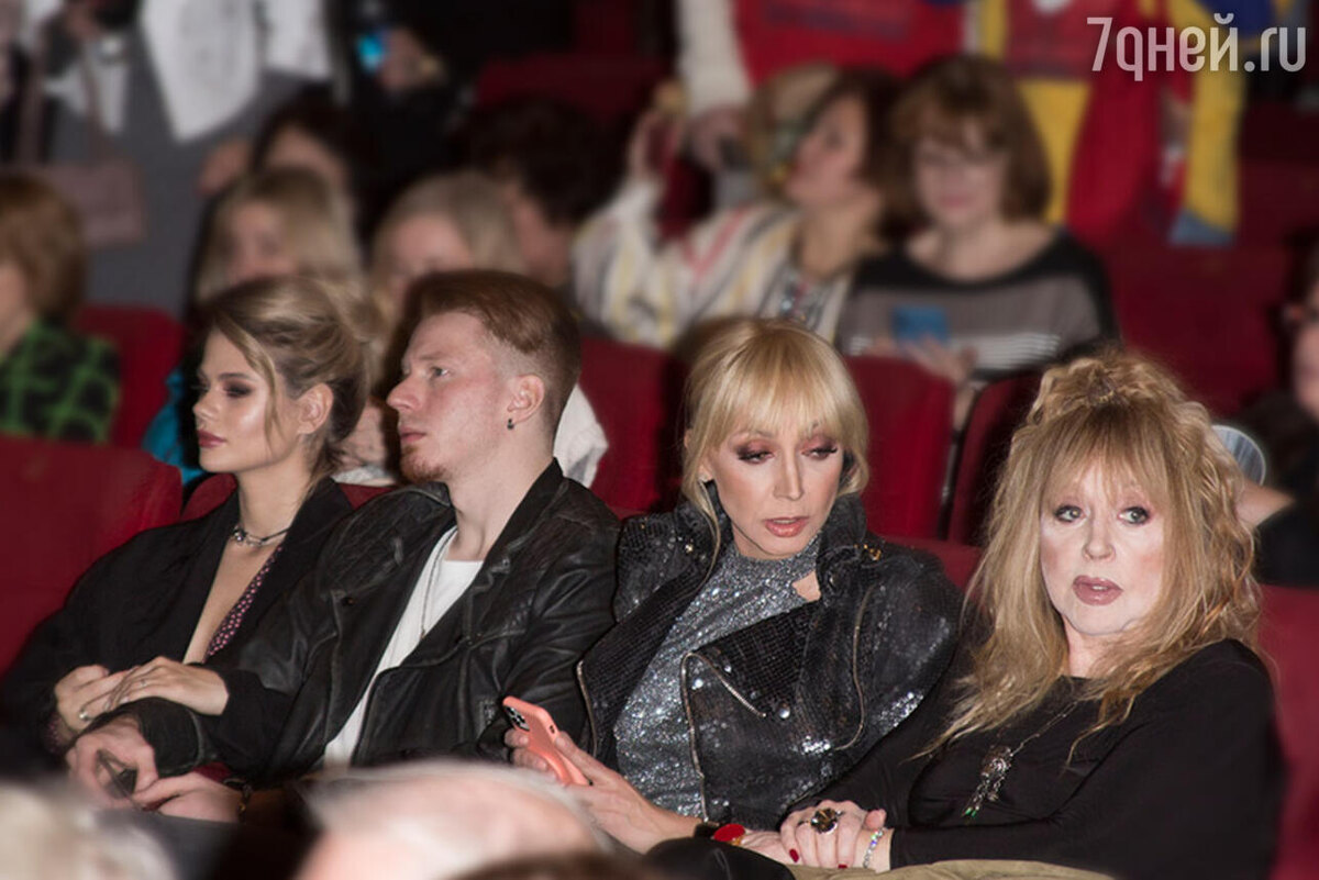    Алена Краснова, Никита Пресняков, Кристина Орбакайте и Алла Пугачева Vadim Tarakanov/globallookpress.com