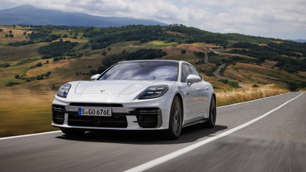 Porsche Panamera Turbo S E-Hybrid.