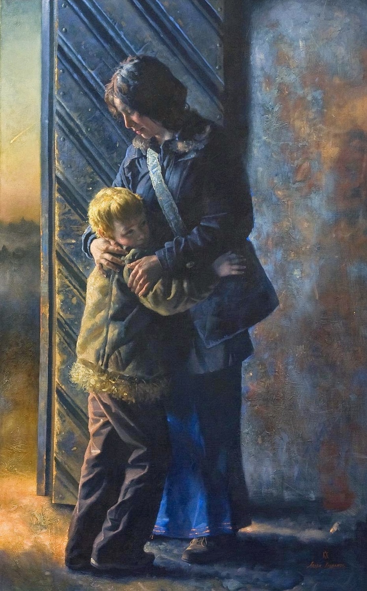 Мама с сыном Арсен Курбанов (из открытых источников