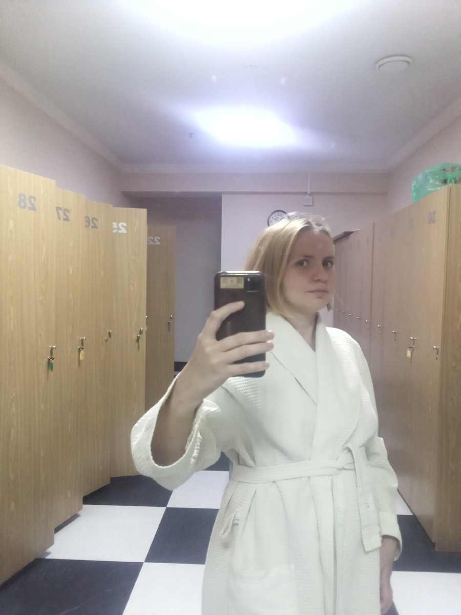 Я перед процедурой :-)) 