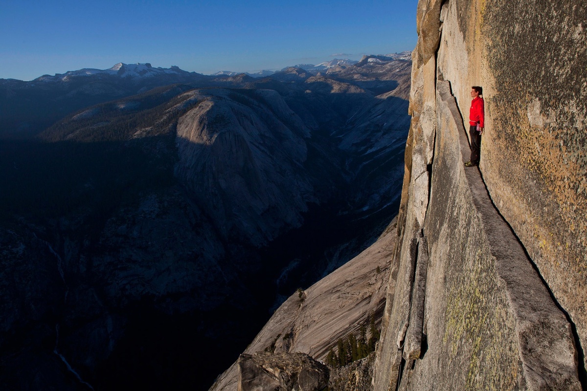 Фото с сайта https://www.alexhonnold.com/