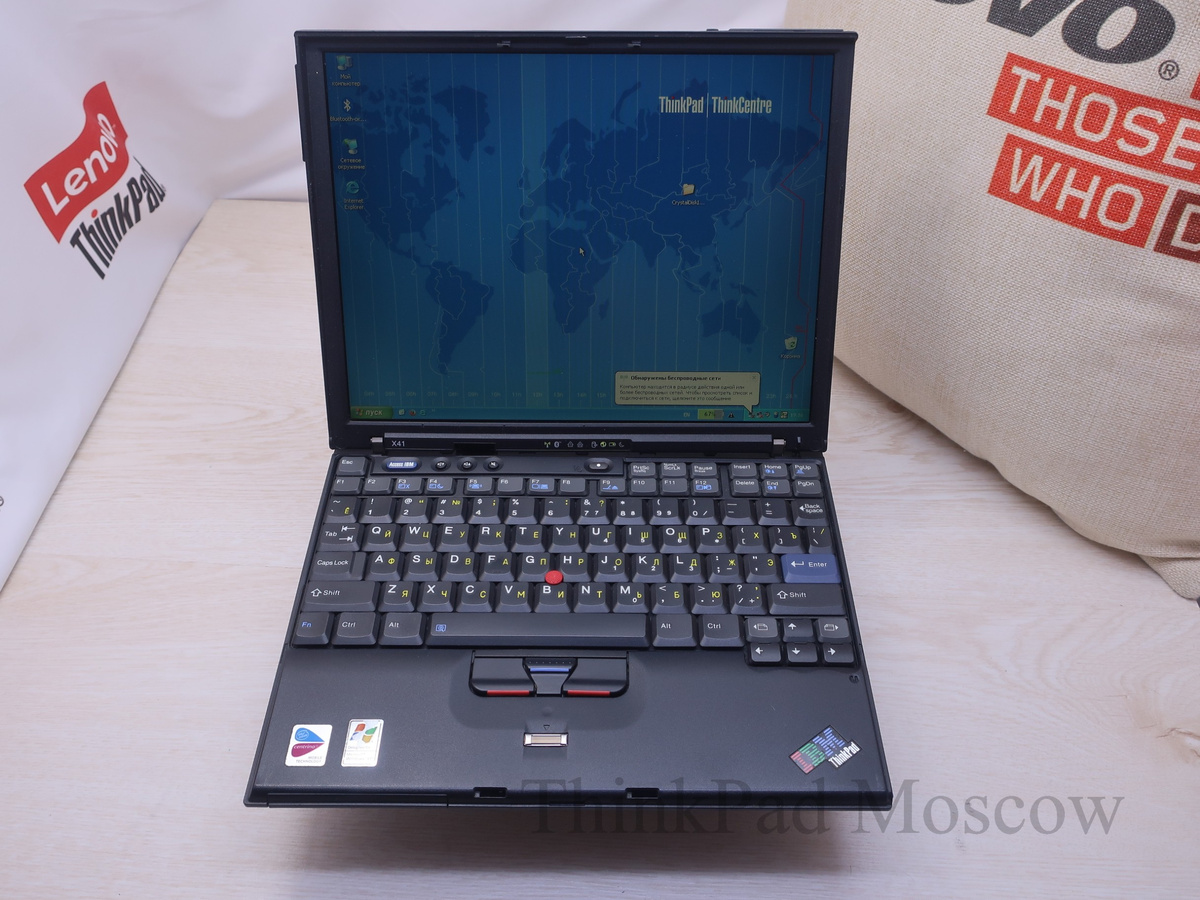 Внешний вид IBM ThinkPad X41 