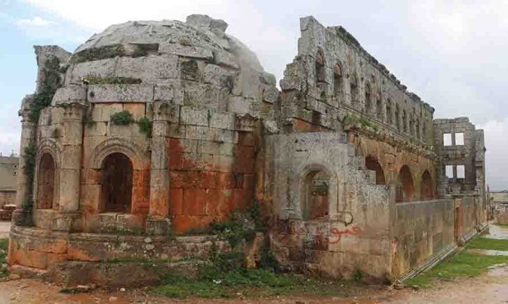 Базилика Калб Лозе в Идлибе — одна из самых красивых византийских церквей Сирии.