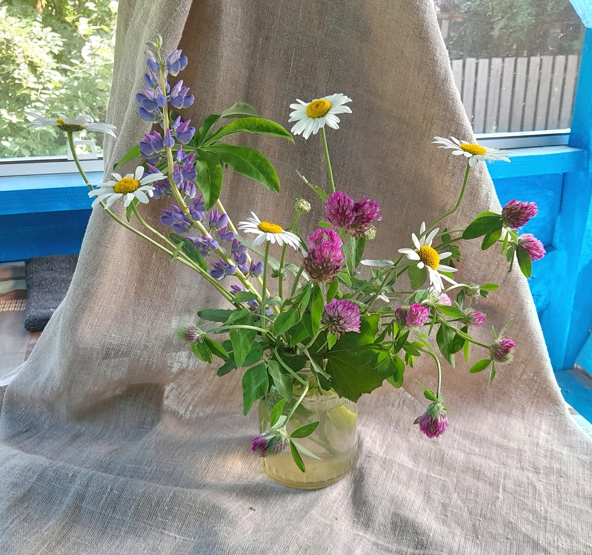 На любимой веранде