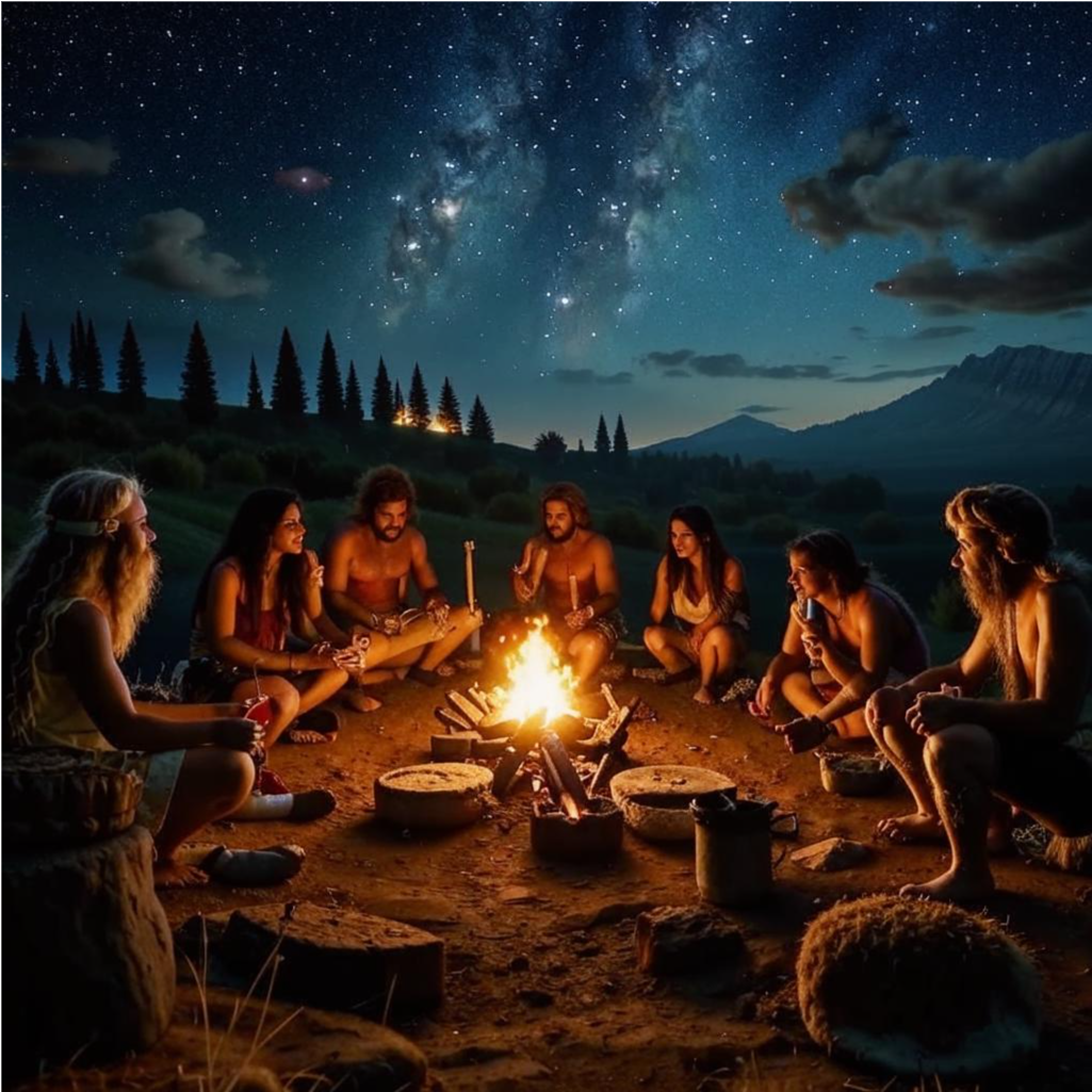 Наши предки выглядели +/- вот так.