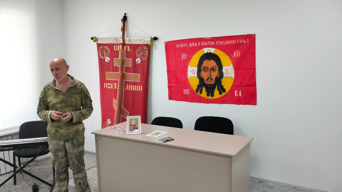 Атаман станицы Измайловское Николай Зайцев 