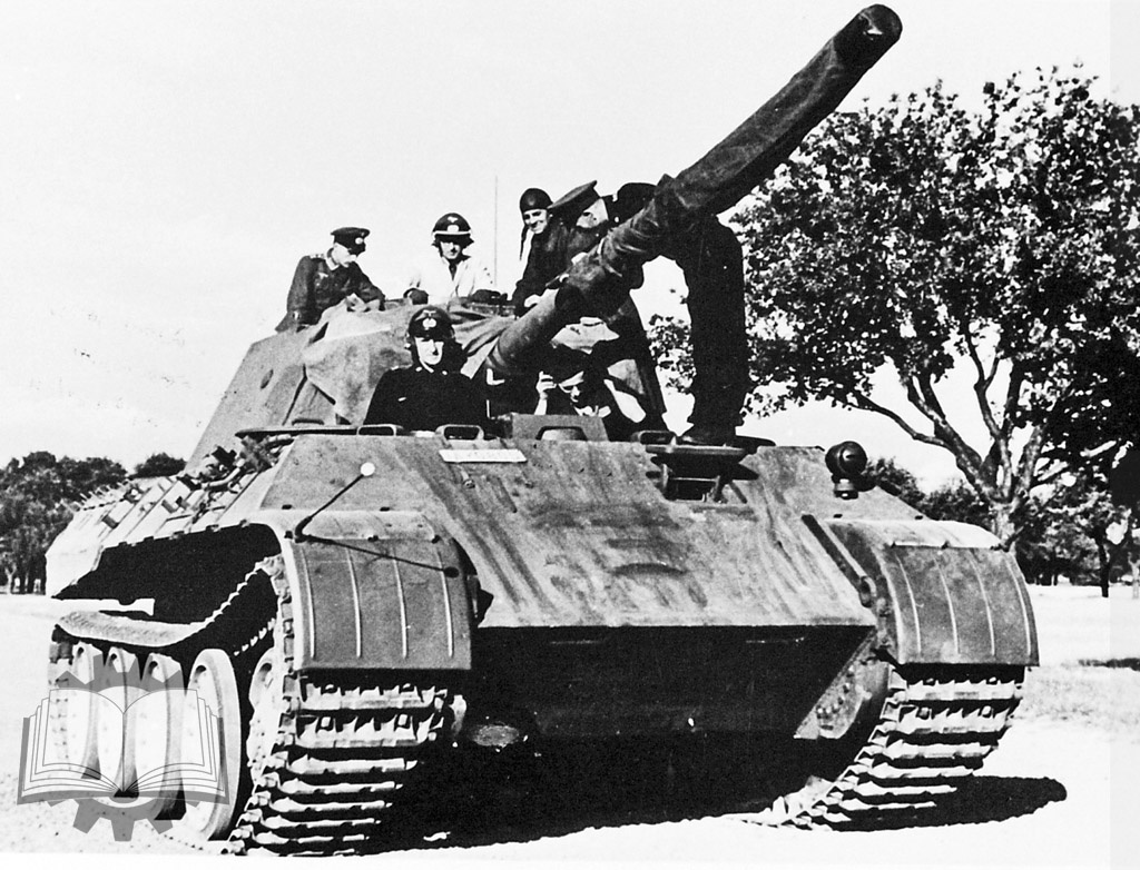 Один из первых образцов Pz.Kpfw.Panther Ausf.D.