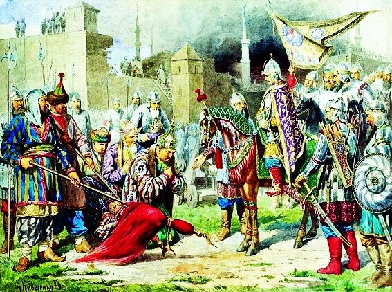 "Нашествие" Москвы на Золотую орду. Взятие Казани