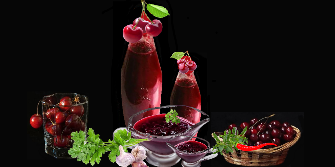 Грузинский вишневый соус Ткемали