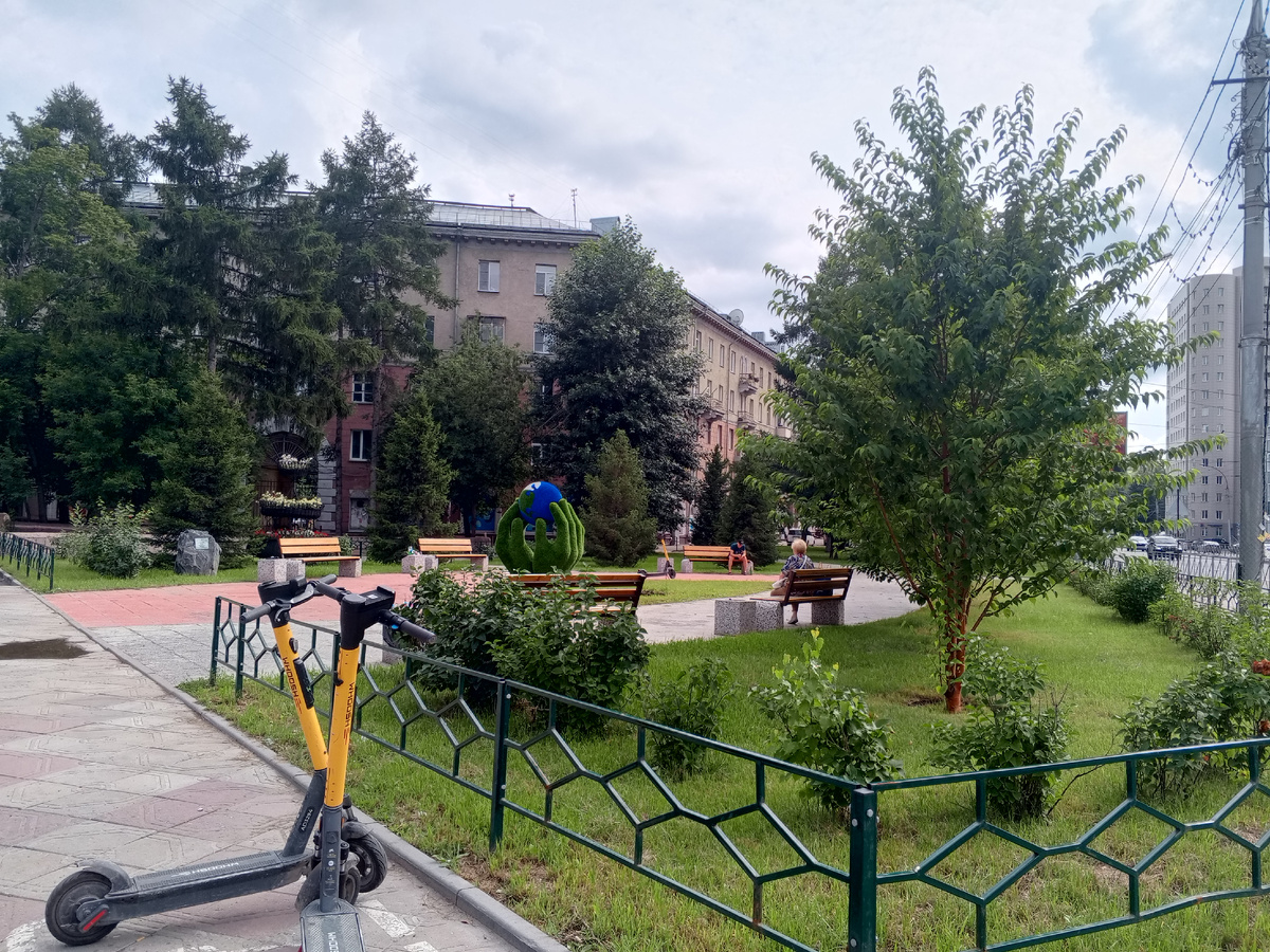 Сквер на Красина