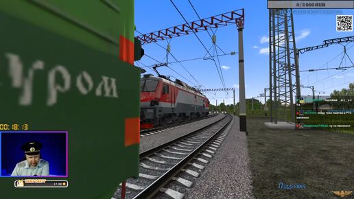  🚂RTrainSim [ VRT, Мультиплеер по карте Павловск, ВЛ80с-705 ] 20.07.2024г. 18:00мск. 