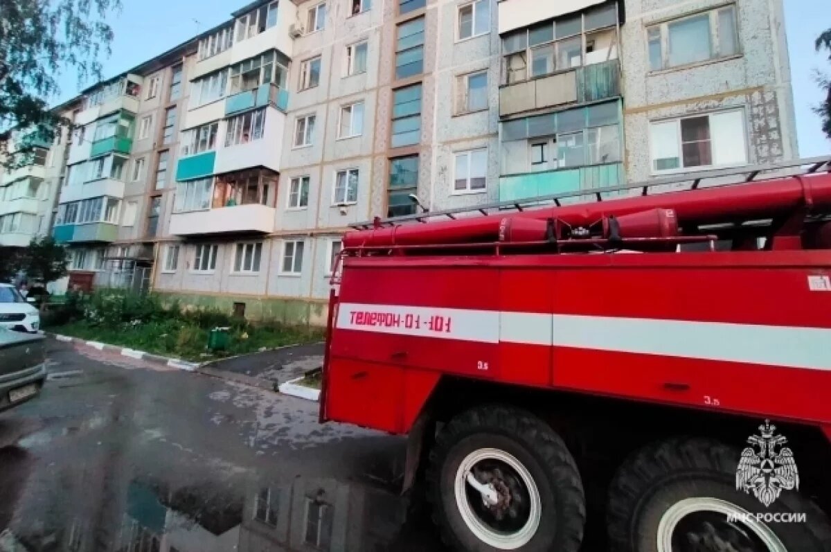    При пожаре на ул. Металлистов в Донском пострадал мужчина