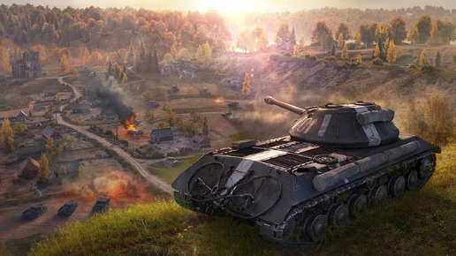 World of tanks ИС-6 как он играет!