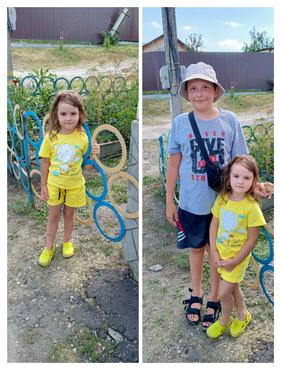 После речки- уставшие, но очень довольные