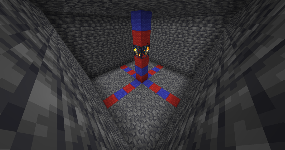 2 блока сверху и 3 снизу.