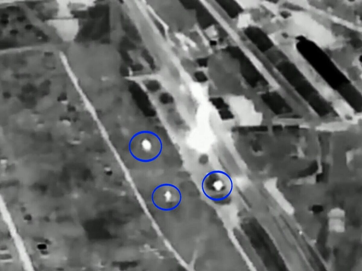    Уничтожение воинских эшелонов с вооружением и техникой ВСУ в ДНР© Министерство обороны РФ