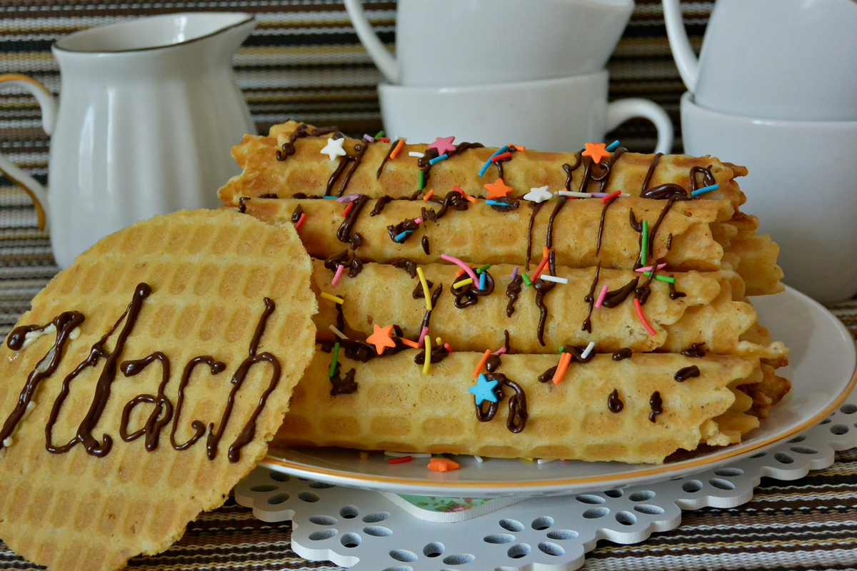    Вафельные трубочки