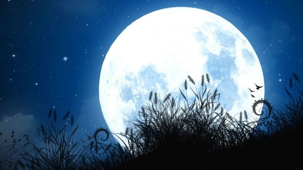 Полнолуние. Фото в свободном доступе.