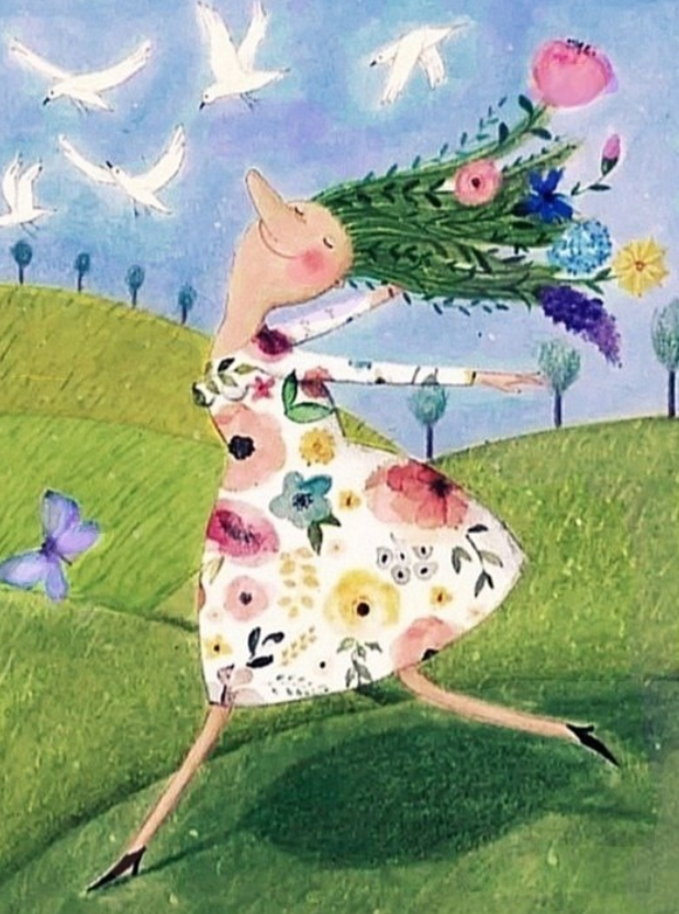 Волосы назад