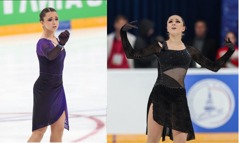 Камила Валиева 1 этап Гран При России 2022 «Золотой конек Москвы» КП ПП