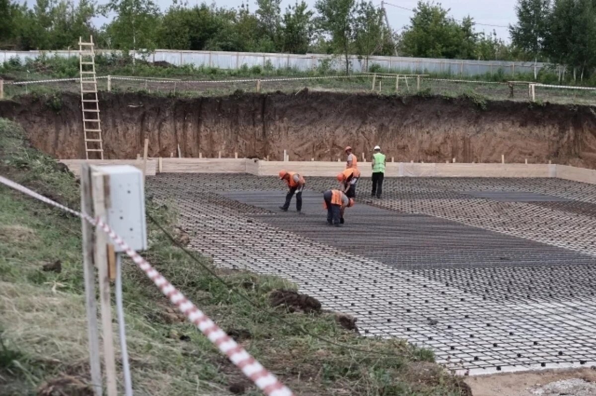    В Старой Майне начали строить школу на 375 мест