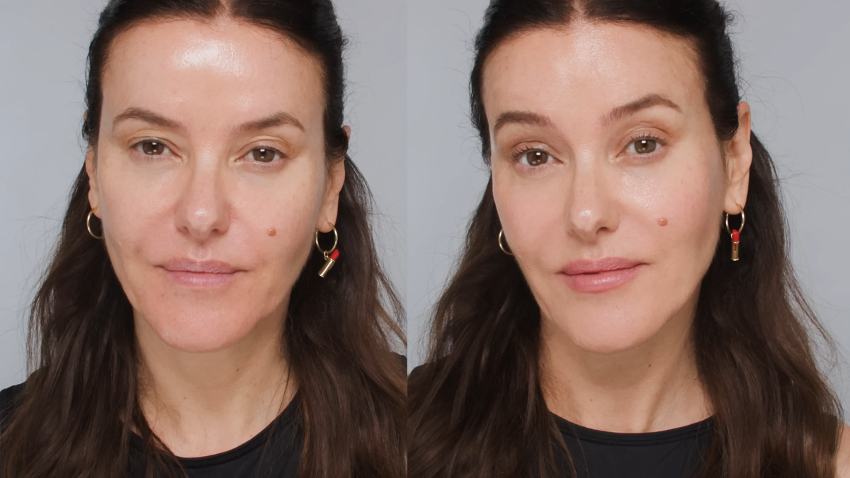 Кадр из видео с "до и после" 