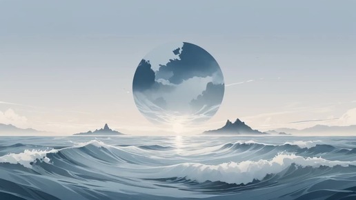 Floating Islands — Relaxing ambient music for deep healing — [Kaballeon`]